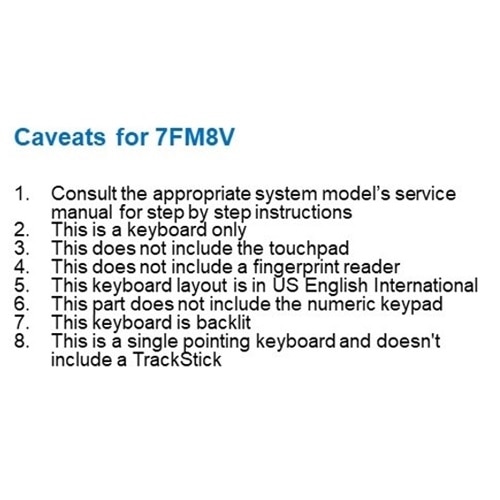 Dell English-International Backlit Keyboard with 81-keys 3