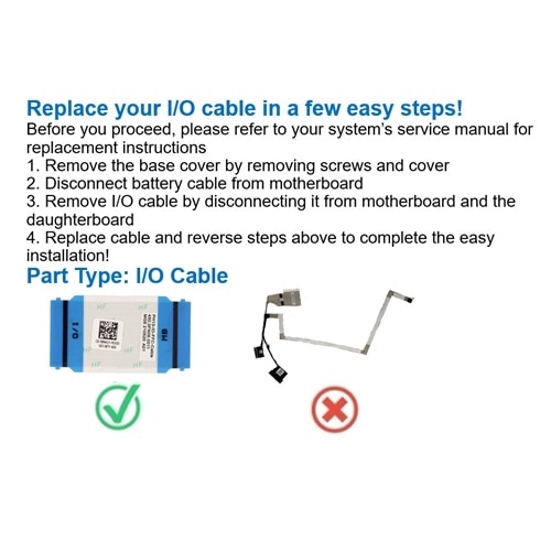 Kabel für die Dell I/O-Platine 2