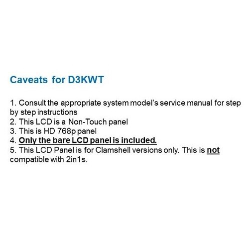 Dell 11.6" HD Non-Touch Anti-Glare LCD | Dell UK
