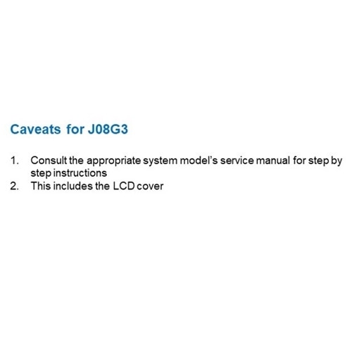 Cover schermo LCD Dell 3