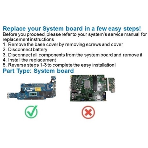 Zestaw płyty głównej Dell komputera, Intel WHL i5-8365U 2