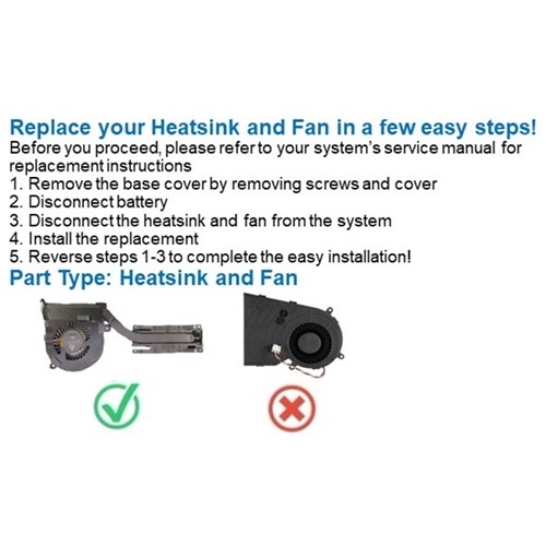 Dell kjøleviftemontering med vifte 2