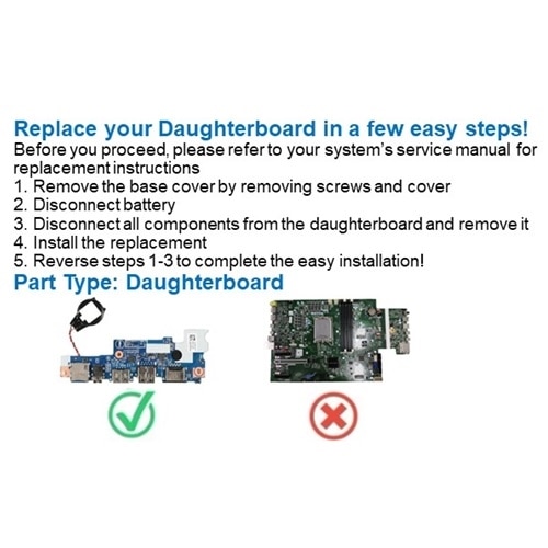 Dell I/O-daughterboard  2