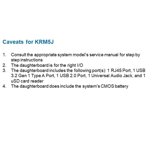 Dell I/O-daughterboard  3