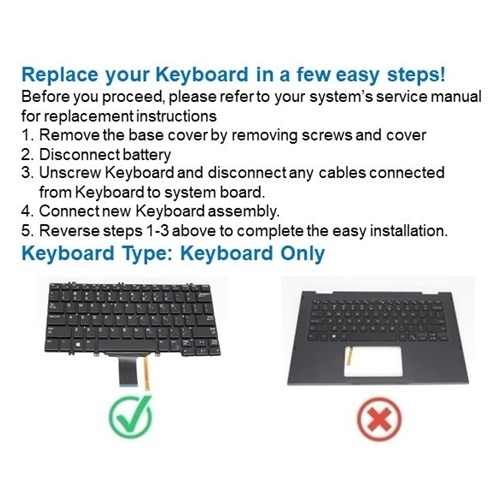 Dell English-US Backlit Keyboard with 79-keys 2