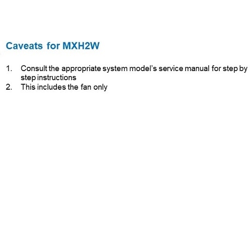 Dell-blæser (U-type) til CPU 3