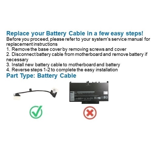 Dell Battery Cable  2