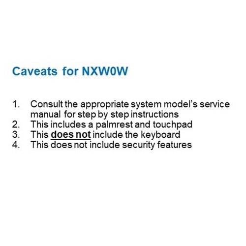 Dell håndleddstøttemontering  3