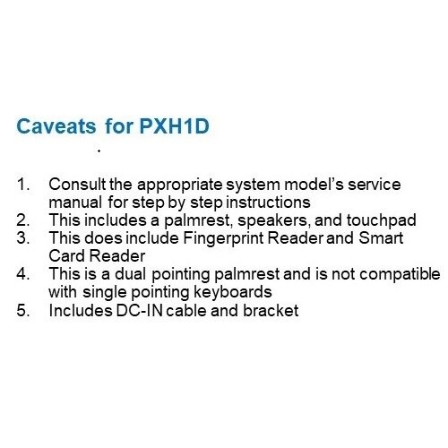Montaje del reposamuñecas Dell con dos señaladores y lector de tarjetas inteligente 3