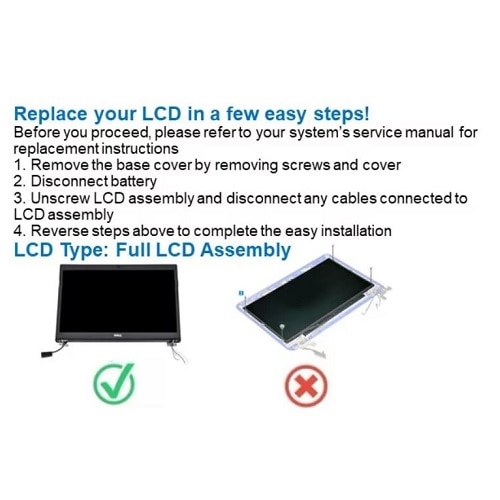 Dell Dp/N 05TXC LCD 005TXC LED Sostituzione Display HD SCHERMO - Foto 9