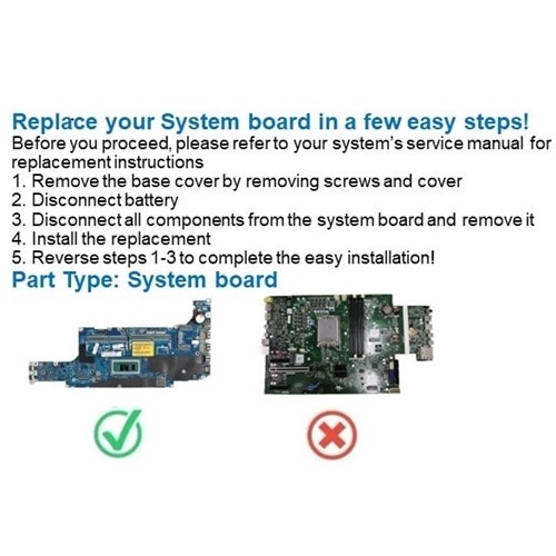 Dell-hovedkortmontering, Intel i7-8850H separat 2