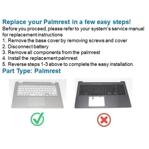 Zestaw podpórki na nadgarstek z Dell 2