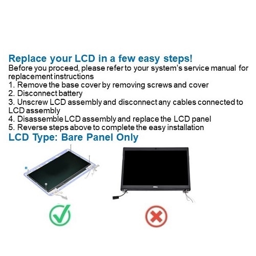 Dell 14.0" FHD Non-Touch Anti-Glare LCD with Bracket 3