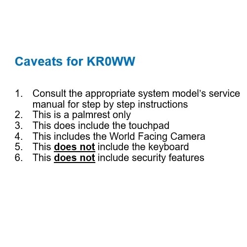Ensemble repose-poignets Dell avec pavé tactile 5