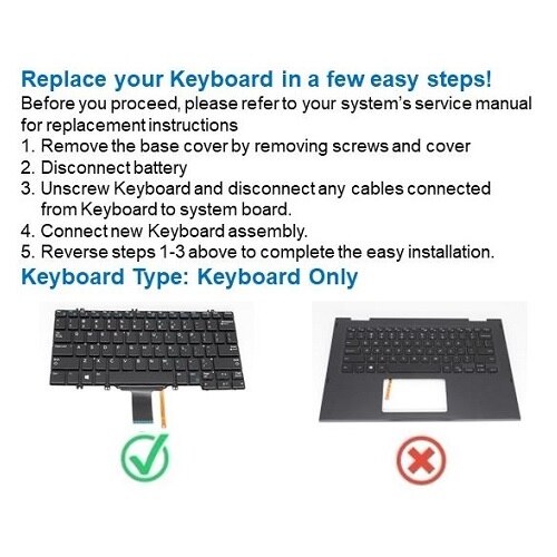 Dell EnglishInternational NonBacklit Keyboard with 80keys Dell USA