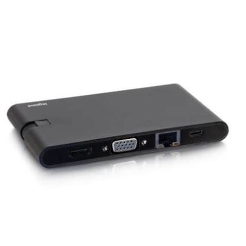 C2G USB C Dock with 4K HDMI, VGA, SD Reader and Power