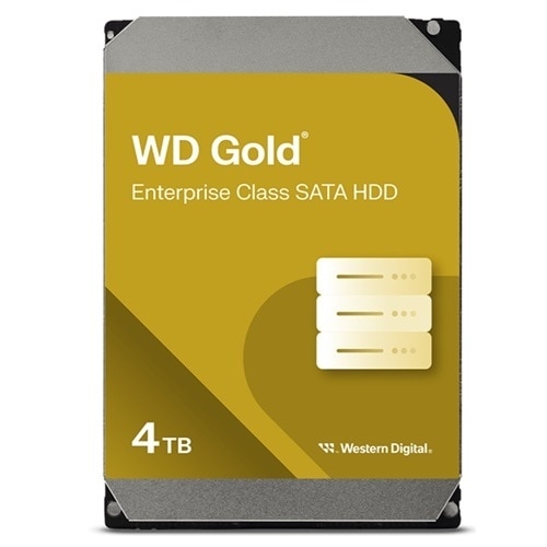Western Digital Gold WD4004FRYZ 4 TB Hard Drive - 3.5" Internal - SATA (SATA/600) 2