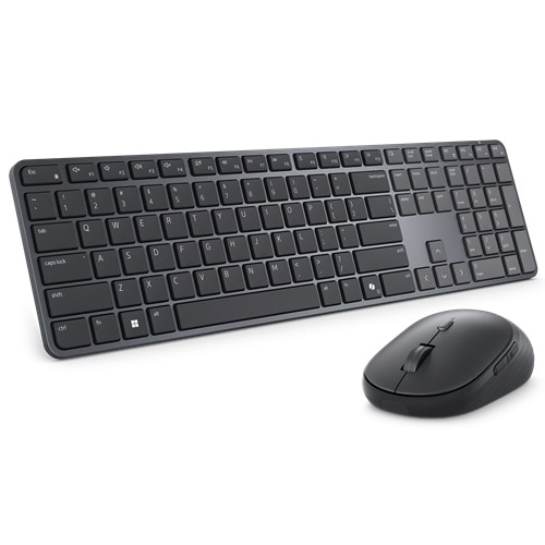Dell Pro 7 slankt tastatur og mus - KM726 - pan-nordisk (QWERTY)