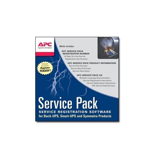APC Extended Warranty Service Pack - teknisk understøtning - 3 år 1