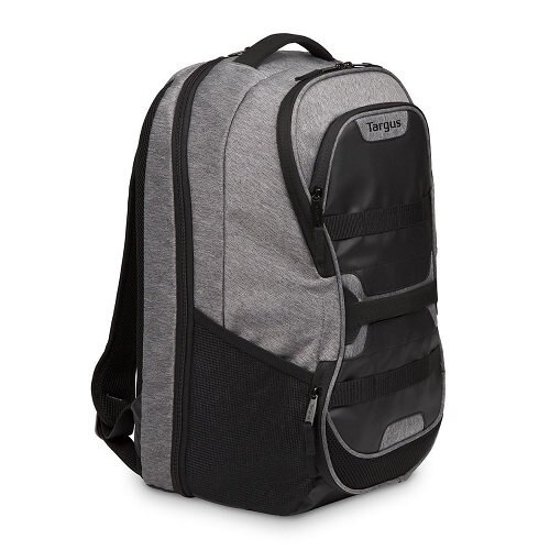 Targus Work + Play Fitness 27l rygsæk, bedst til motion og sport, passer op til 15,6" laptop – grå 1