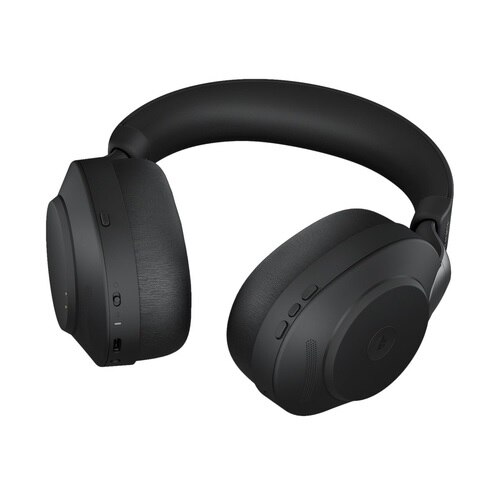 Jabra Evolve2 85 MS Stereo - Headset - fuld størrelse - Bluetooth - trådløs, kabling - aktiv støjfjerning - 3,5 mm jackstik - støjisolerende - sort 1