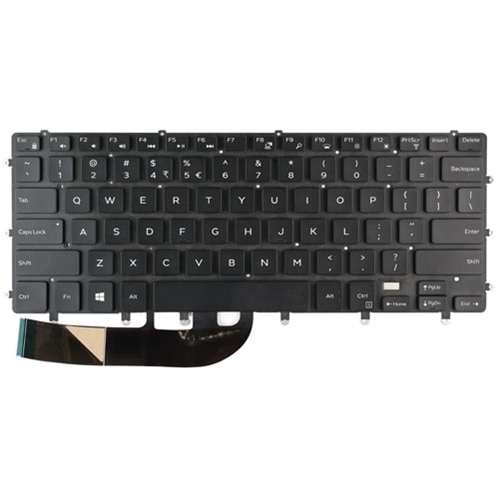 Dell baggrundsoplyst tastatur (Internationalt engelsk) med 80 taster 1