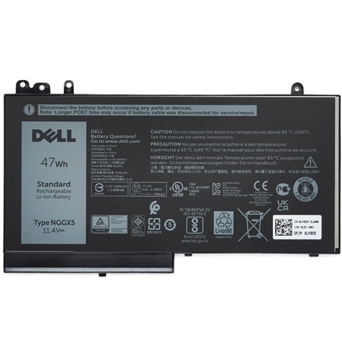 Dell 3-cellet 47 Wh litiumion-udskiftningsbatteri til visse bærbare 1