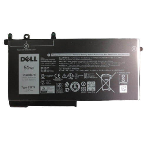 Dell Lithium Ionen-Ersatzakku mit 3 Zellen und 51 Wh für ausgewählte Laptops 1