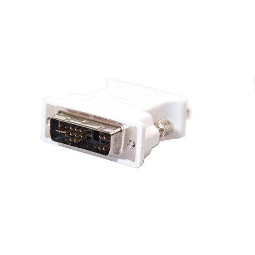 Dell adapter - DVI zu VGA (DB-15), Weiß, Kundeninstallation 1