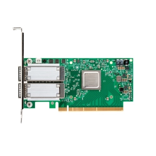 Mellanox ConnectX-5 EX Dual-Port 100GbE QSFP28 PCIe Adapter, Low Profile 1