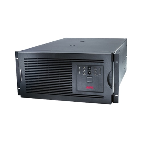 APC Smart-UPS - USV - Wechselstrom 230 V - 4 kW - 5000 VA - Ethernet 10/100, RS-232 - 10 Ausgangsstecker - 5U - Schwarz 1