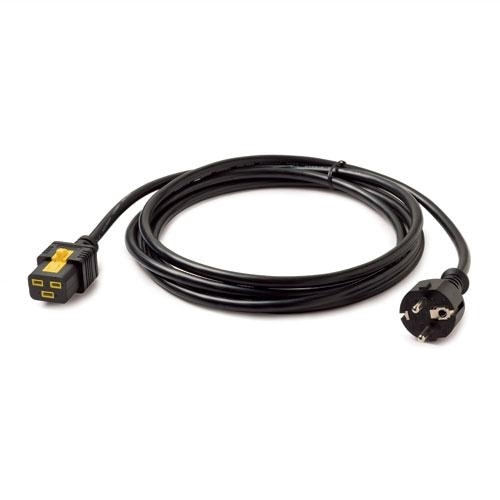 APC - Stromkabel - IEC 320 EN 60320 C19 bis CEE 7/7 (SCHUKO) - Wechselstrom 240 V - 3 m - für P/N: SMX3000RMHV2UNC 1