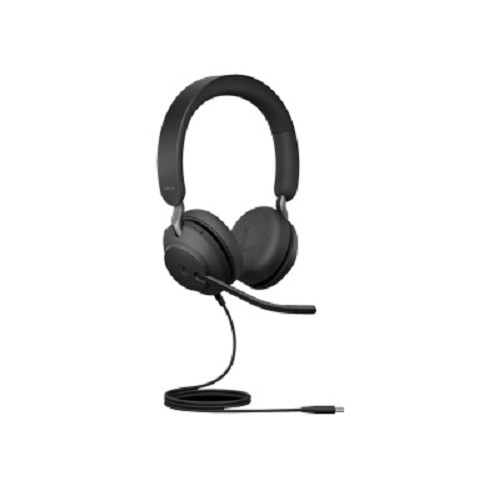 Jabra Evolve2 40 MS Stereo - Headset - On-Ear - kabelgebunden - USB-C - Geräuschisolierung 1