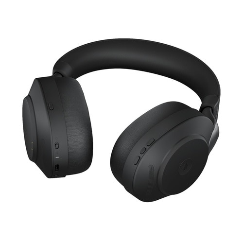 Jabra Evolve2 85 MS Stereo - Headset - full size - Bluetooth - wireless, wired - active noise cancelling - 3.5 mm jack - noise isolating - black 1