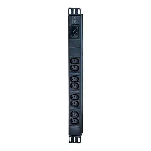 APC Easy Basic Rack PDU EPDU1016B - Stromverteilungseinheit (Rack - einbaufähig) - Wechselstrom 200/208/230 V - 3680 VA - Eingabe, Eingang IEC 60320 C20 - Ausgangsanschlüsse: 8 (IEC 60320 C13) - 1U - 2.5 m - Schwarz - für P/N: AR106V, SCL400RMJ1U, SCL500RMI1UC, SCL500RMI1UNC, SMTL1000RMI2UC, SMTL750RMI2UC 1