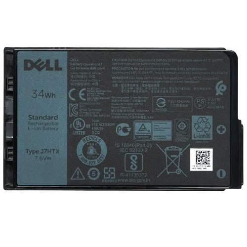 Dell Lithium-Ionen-Ersatzakku mit 2 Zellen und 34 Wh für ausgewählte Laptops 1