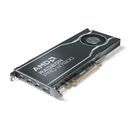Dell AMD® Radeon™ Pro W7600 GDDR6, PCIe 4.0x8, 8GB , Volle Höhe Grafikkarte 1