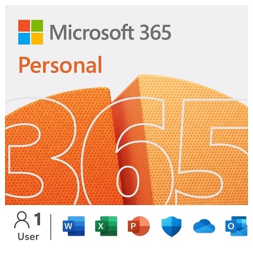 Microsoft Office 365 Personal - Abonnement-Lizenz (1 Jahr) - 1 Person 1