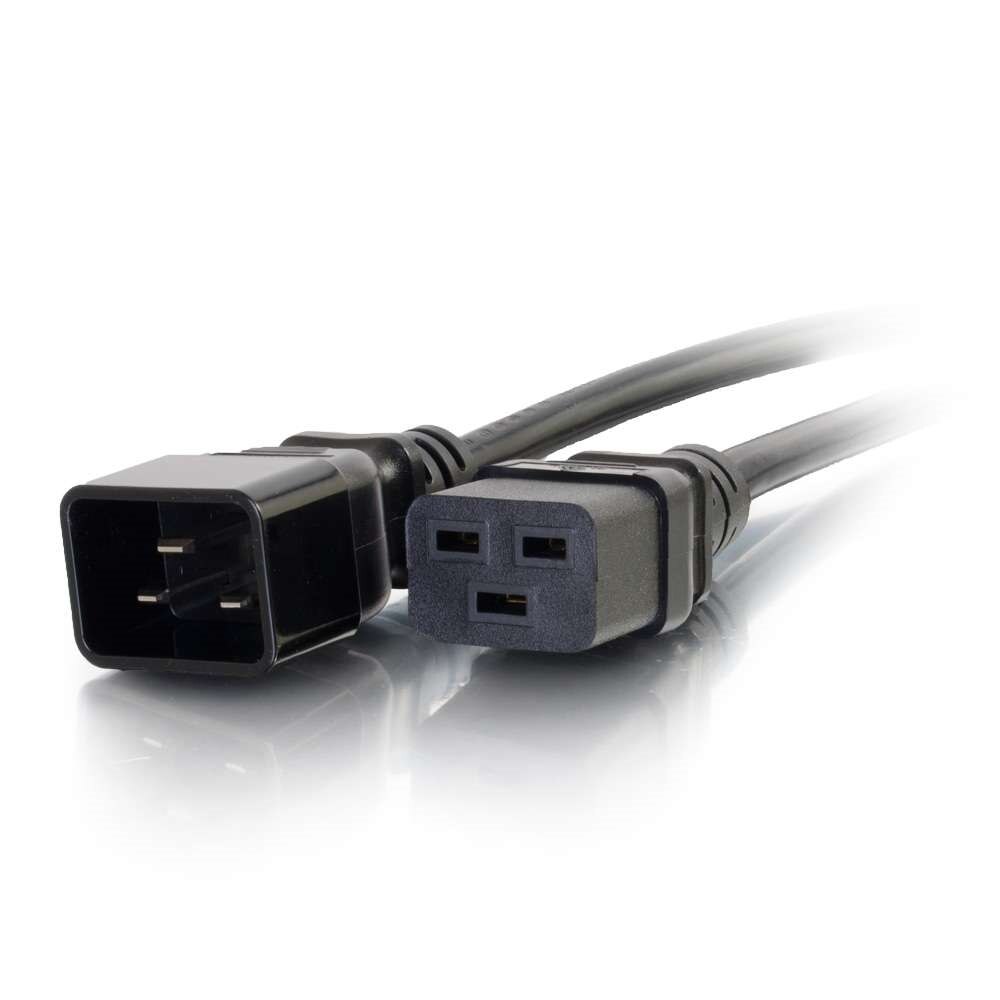 C2G 16 AWG 250 Volt 16 Amp Power Extension Cord - Spannungsversorgungs-Verlängerungskabel - IEC 60320 C20 bis IEC 603... 1