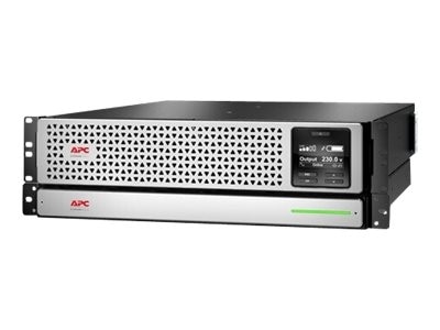 APC Smart-UPS On-Line Li-Ion 3000VA - USV (in Rack montierbar/extern) - Wechselstrom 230 V - 2700 Watt - 3000 VA - Ethernet 10/100, RS-232, USB - Ausgangsanschlüsse: 8 - Schwarz 1