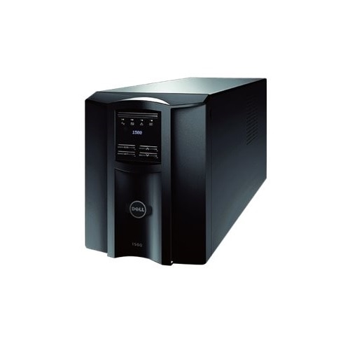 Dell Smart-UPS 1500VA LCD - USV - Wechselstrom 230 V - 1000 Watt - 1500 VA - RS-232, USB - Ausgangsanschlüsse- 8 - Schwarz 1