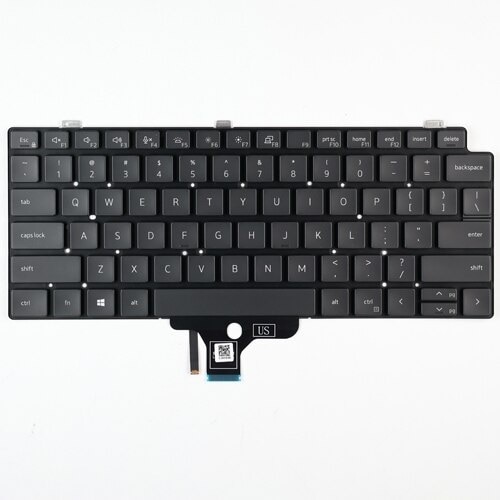 Dell Tastatur mit Hintergrundbeleuchtung für Englisch (USA) mit 79 Tasten 1