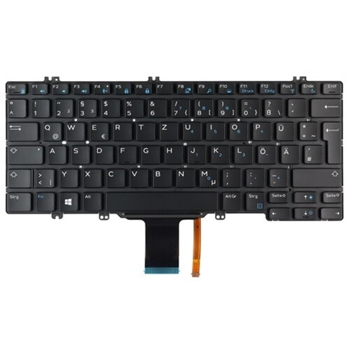 Dell Tastatur mit Hintergrundbeleuchtung für Deutsche mit 83 Tasten 1
