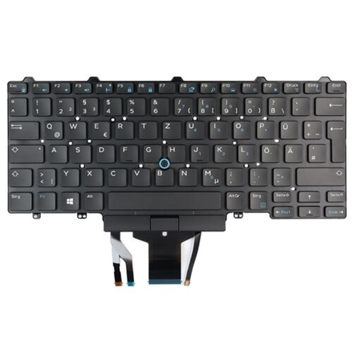 Dell Tastatur mit Hintergrundbeleuchtung für Deutsche mit 83 Tasten 1