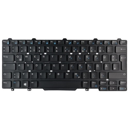 Dell Tastatur ohne Hintergrundbeleuchtung für Deutsche mit 83 Tasten 1