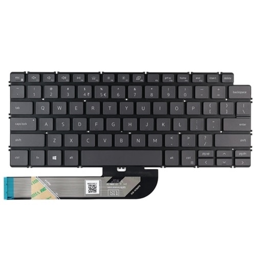 Dell Tastatur mit Hintergrundbeleuchtung für Englisch (International) mit 81 Tasten 1