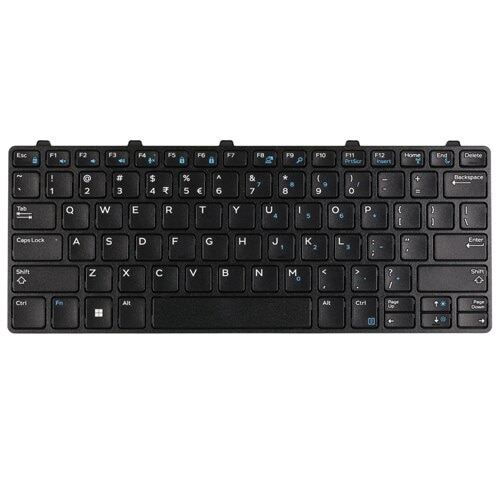 Dell Tastatur ohne Hintergrundbeleuchtung für Englisch (International) mit 82 Tasten 1