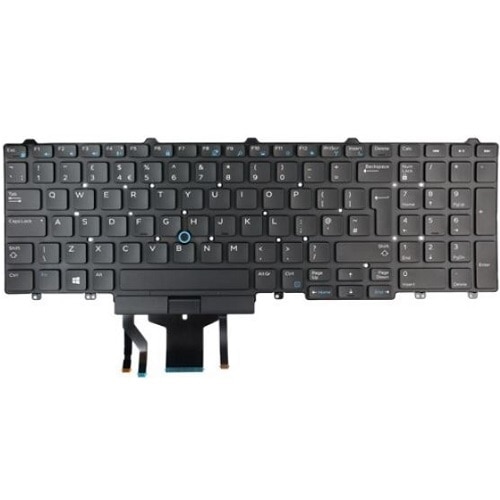 Dell Tastatur Hintergrundbeleuchtung für Englisch (UK) mit 107 Tasten 1