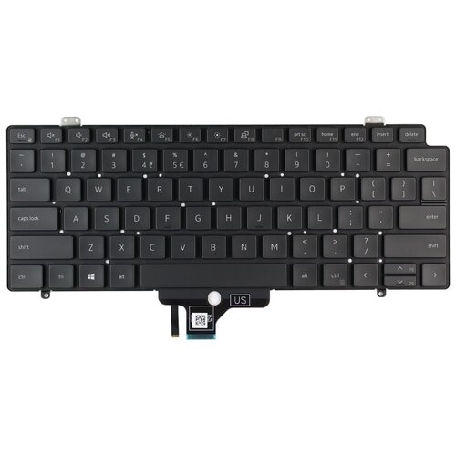 Dell Tastatur mit Hintergrundbeleuchtung für Englisch (International) mit 79 Tasten  1
