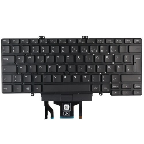 Dell Tastatur mit Hintergrundbeleuchtung für Deutsche mit 82 Tasten 1